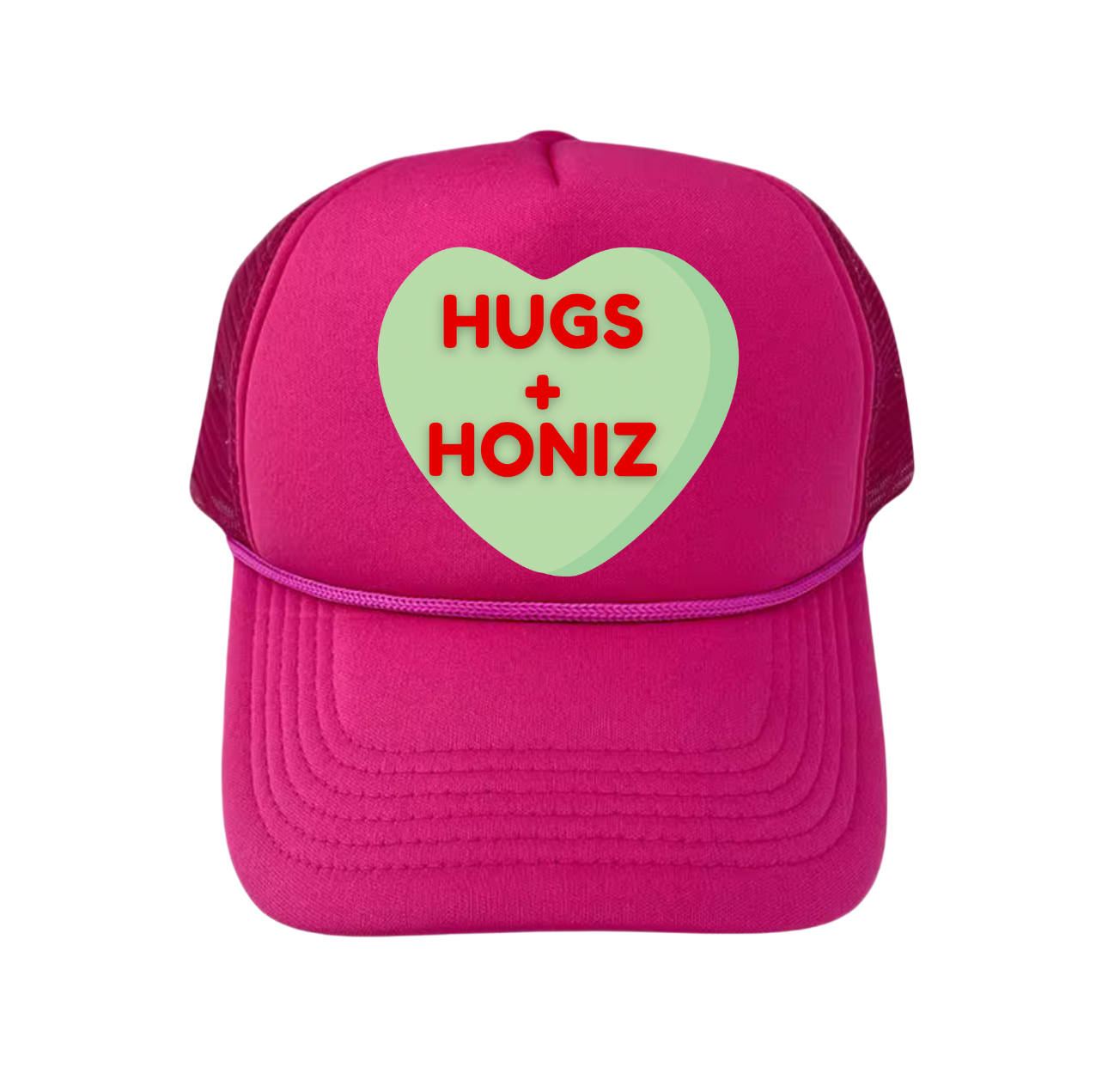 classic "talk story" hearts trucker